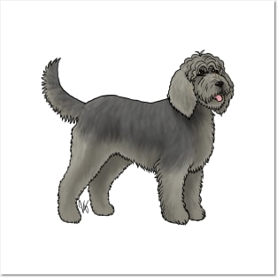 Dog - Otterhound - Blue Posters and Art